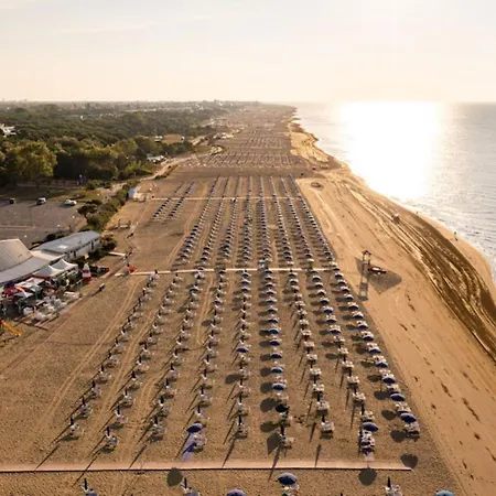 Beachfront Luminous Flat In Bibione
